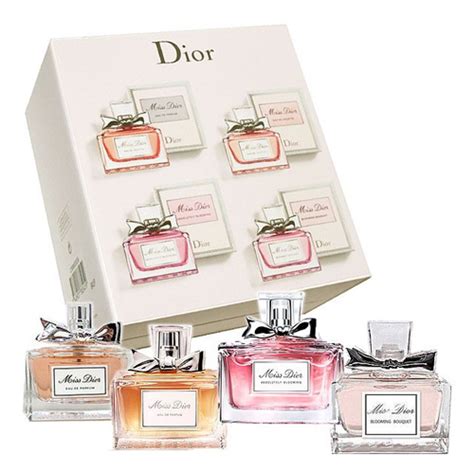 dior women's perfume gift set|christian dior perfume miniature sets.